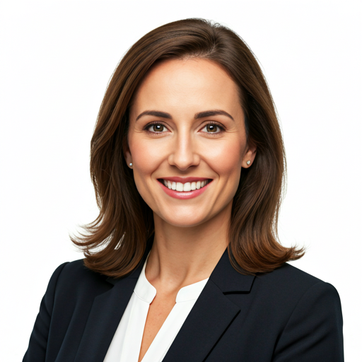 Professional headshot for a profile photo